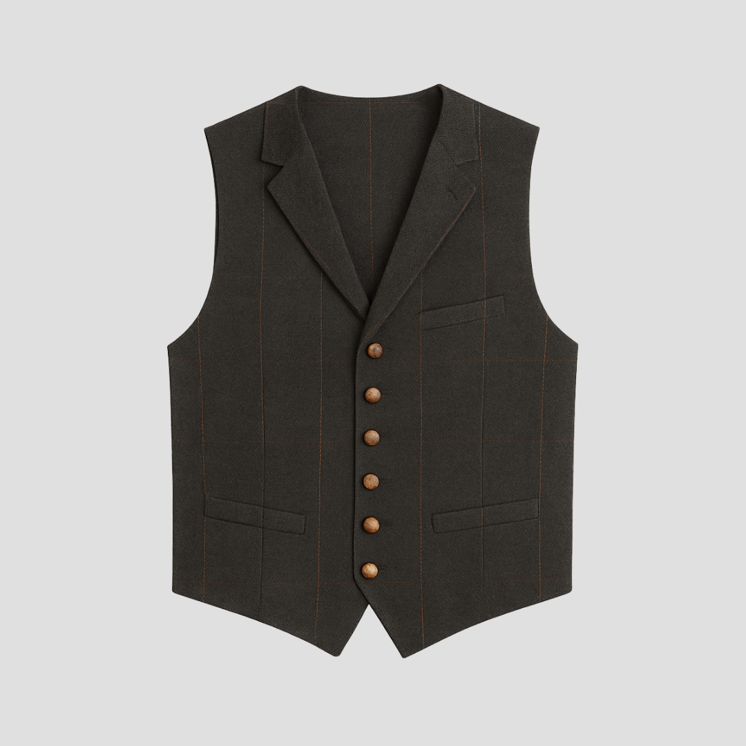 Chaleco de Traje sin Mangas para Hombre - Elegancia Versátil
