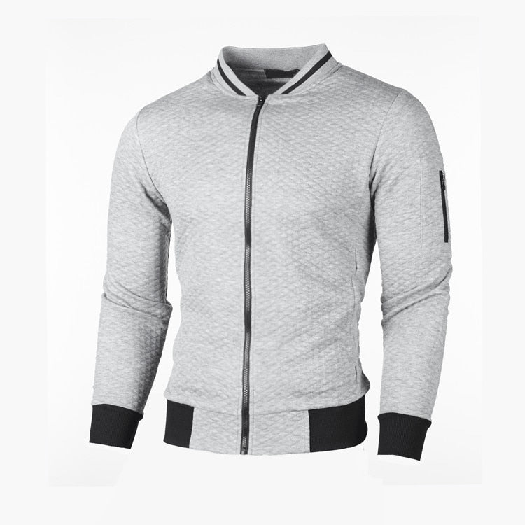 Chaleco deportivo de corte entallado a cuadros para hombre