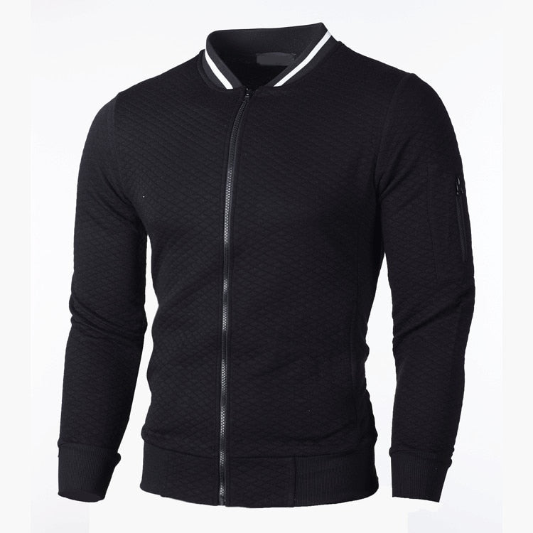 Chaleco deportivo de corte entallado a cuadros para hombre