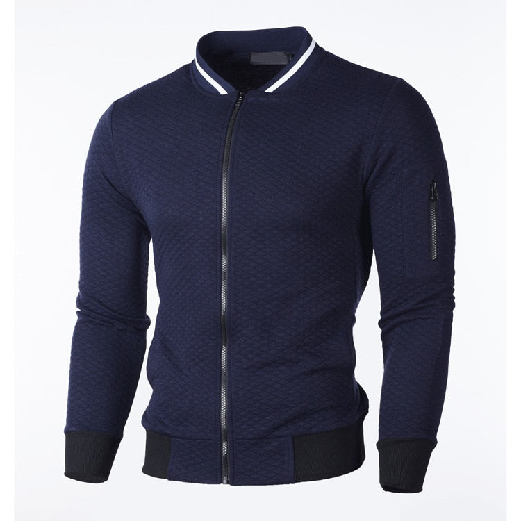 Chaleco deportivo de corte entallado a cuadros para hombre