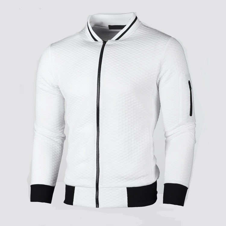 Chaleco deportivo de corte entallado a cuadros para hombre