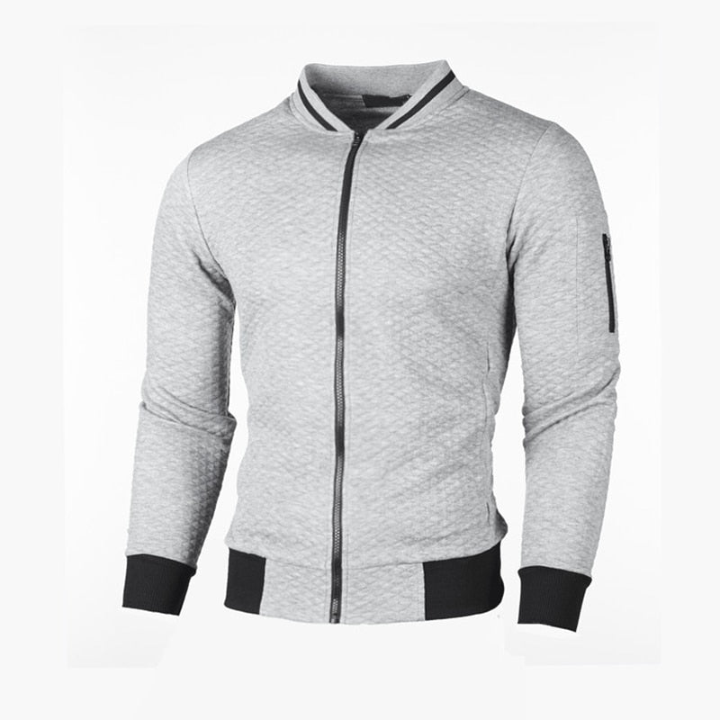 Chaleco deportivo de corte entallado a cuadros para hombre