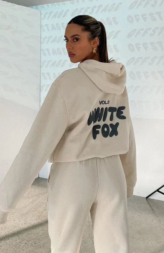 Chándal blanco elegante - Comodidad y lujo