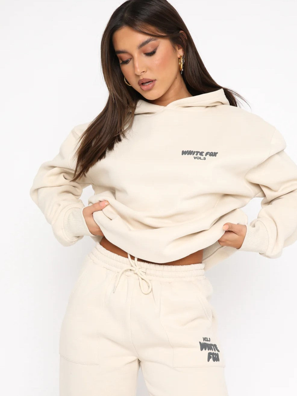 Chándal blanco elegante - Comodidad y lujo