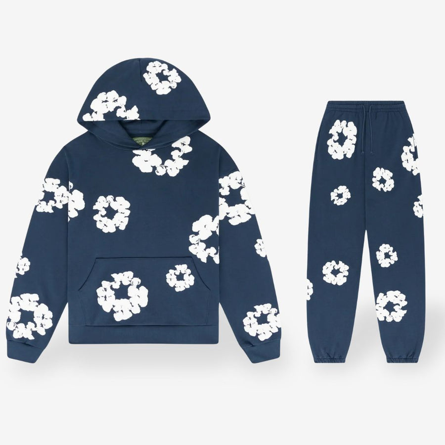 Chándal floral - Sudadera con capucha y pantalón | Unisex y cómodo