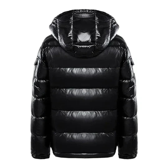 Chaqueta acolchada de plumas de invierno con capucha