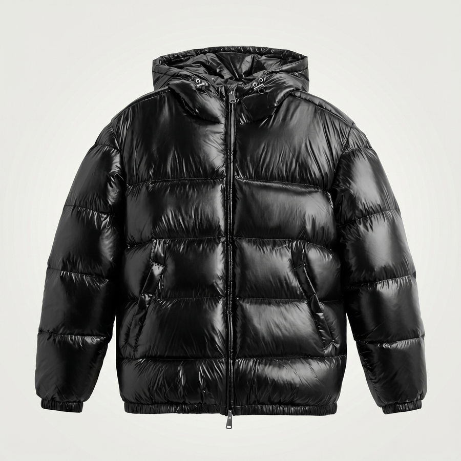 Chaqueta acolchada de poliamida unisex | Capa exterior ligera y clásica de invierno