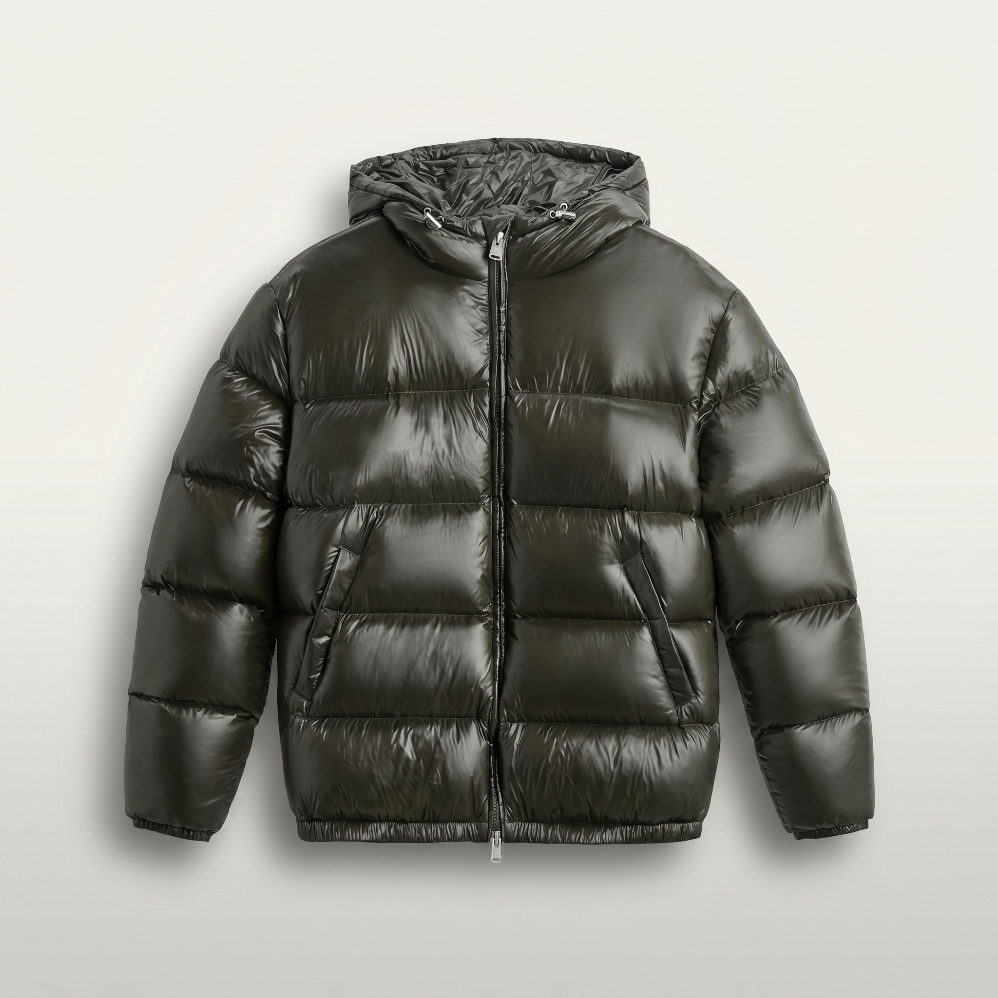 Chaqueta acolchada de poliamida unisex | Capa exterior ligera y clásica de invierno