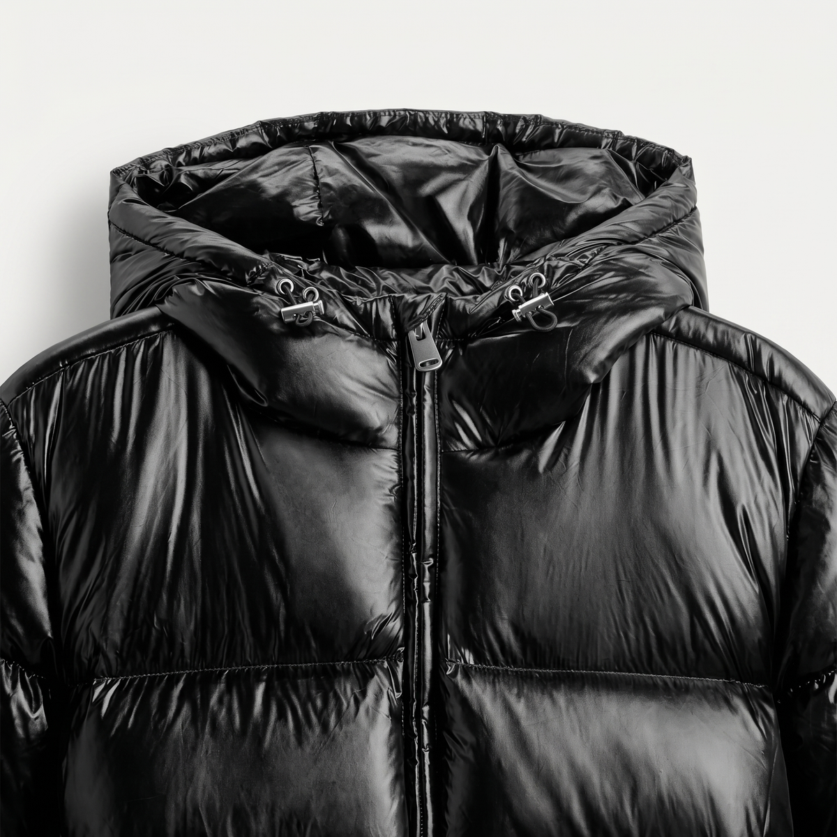 Chaqueta acolchada de poliamida unisex | Capa exterior ligera y clásica de invierno