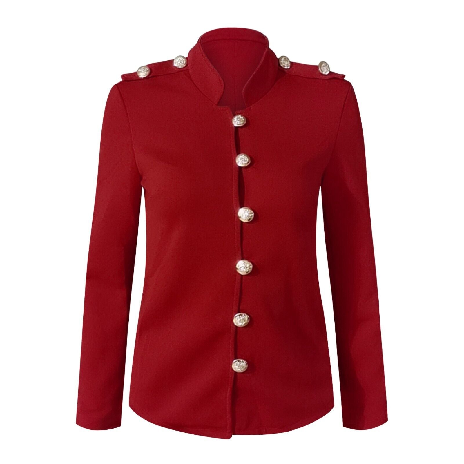 Chaqueta Blazer Entallada para Mujer con Botones Frontales