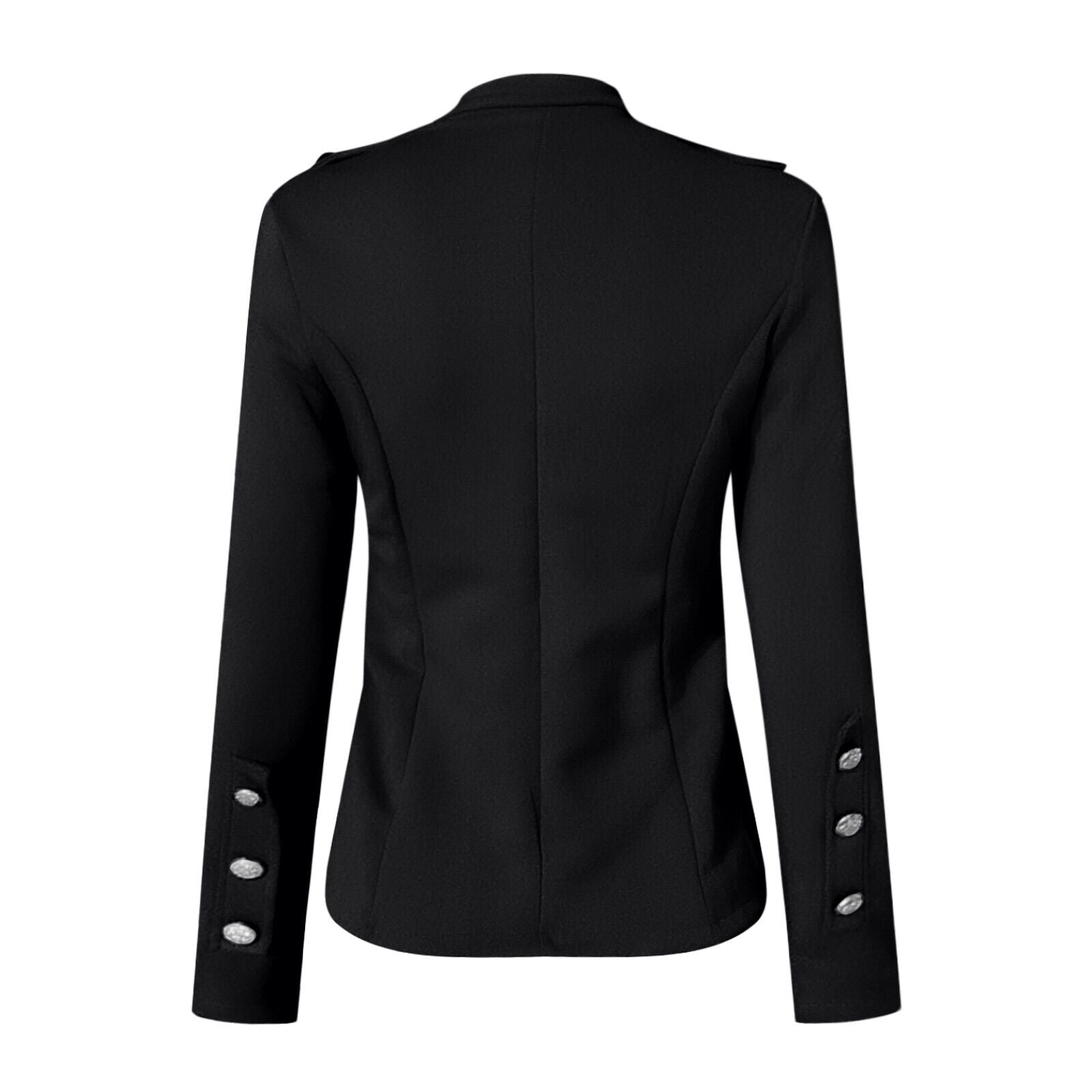 Chaqueta Blazer Entallada para Mujer con Botones Frontales