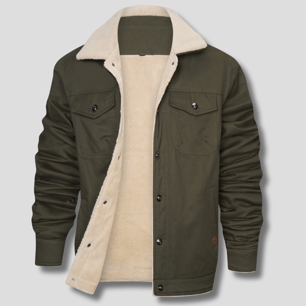 Chaqueta bomber vintage para hombre