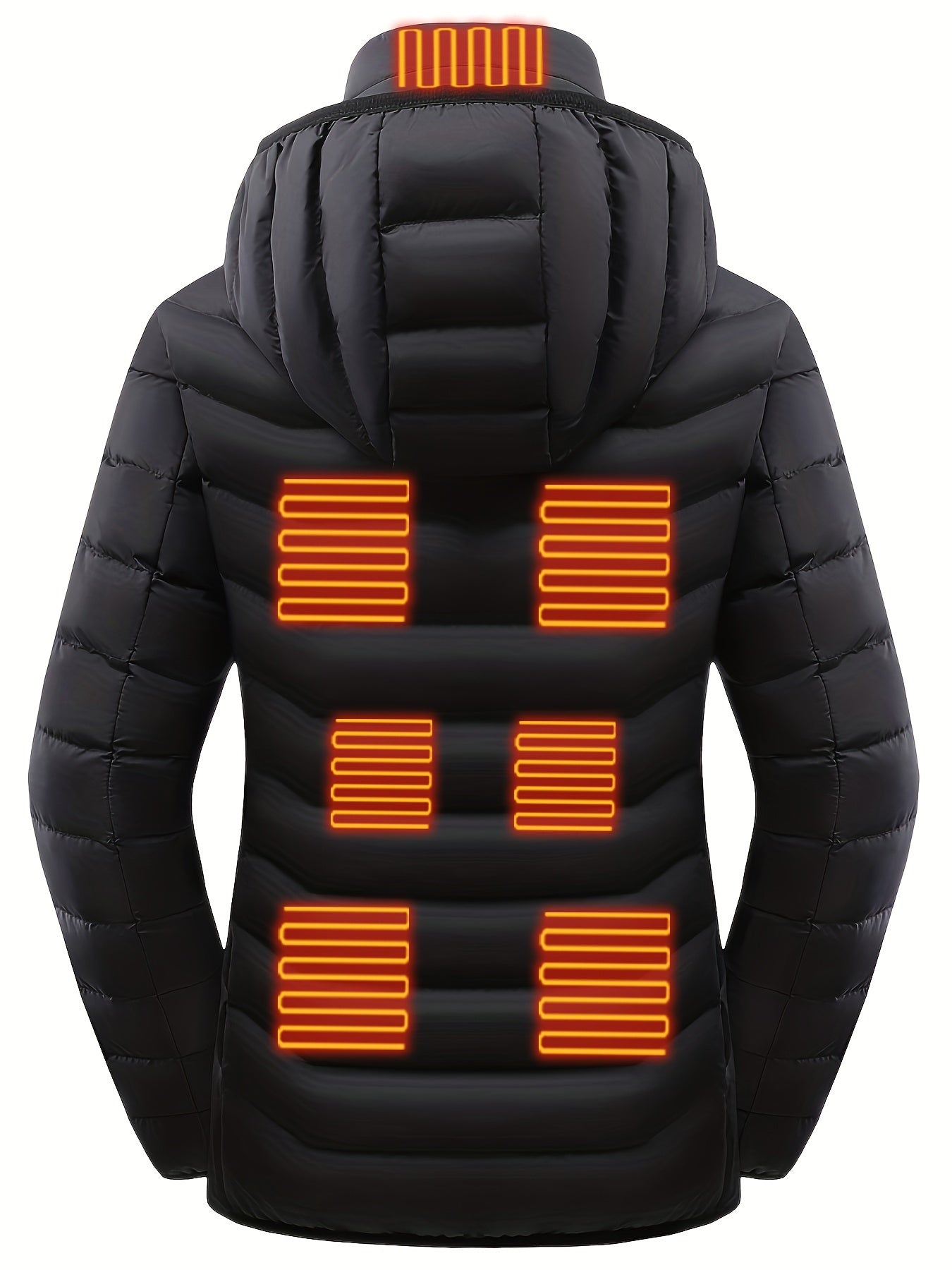 Chaqueta calefactable para mujer: ligera y recargable por USB