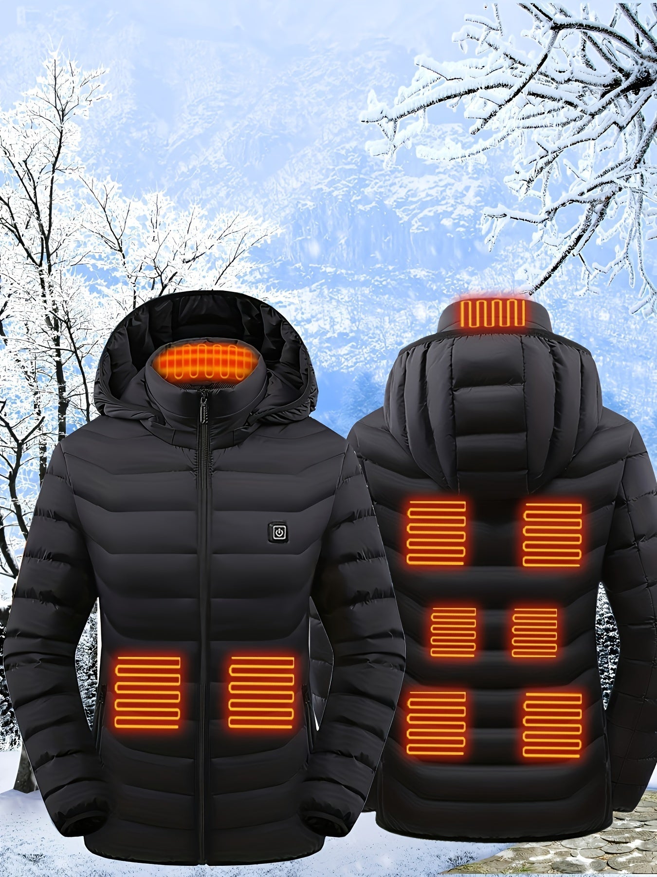 Chaqueta calefactable para mujer: ligera y recargable por USB
