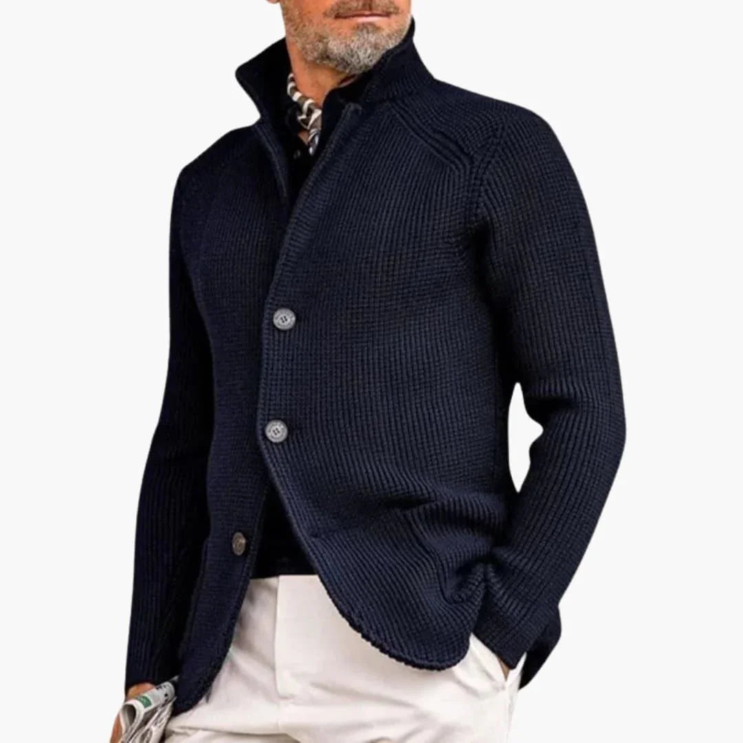 Chaqueta Cárdigan para Hombre, Estilo Elegante y Cómodo