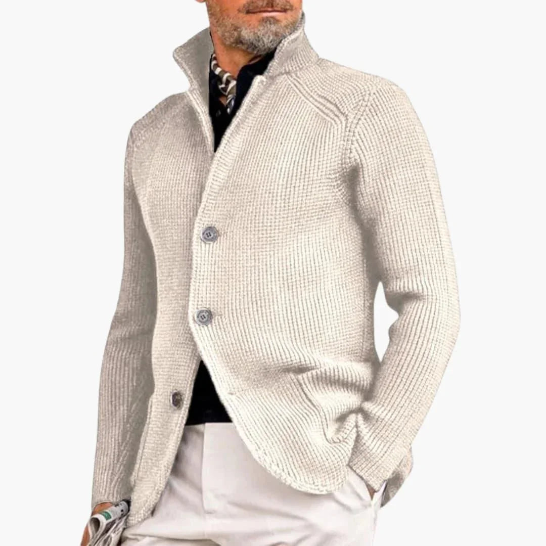 Chaqueta Cárdigan para Hombre, Estilo Elegante y Cómodo
