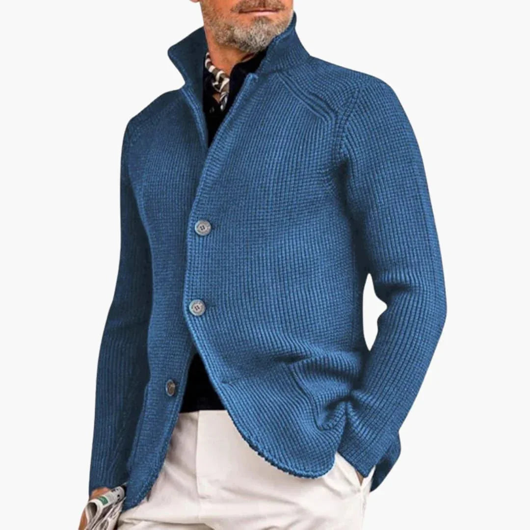 Chaqueta Cárdigan para Hombre, Estilo Elegante y Cómodo