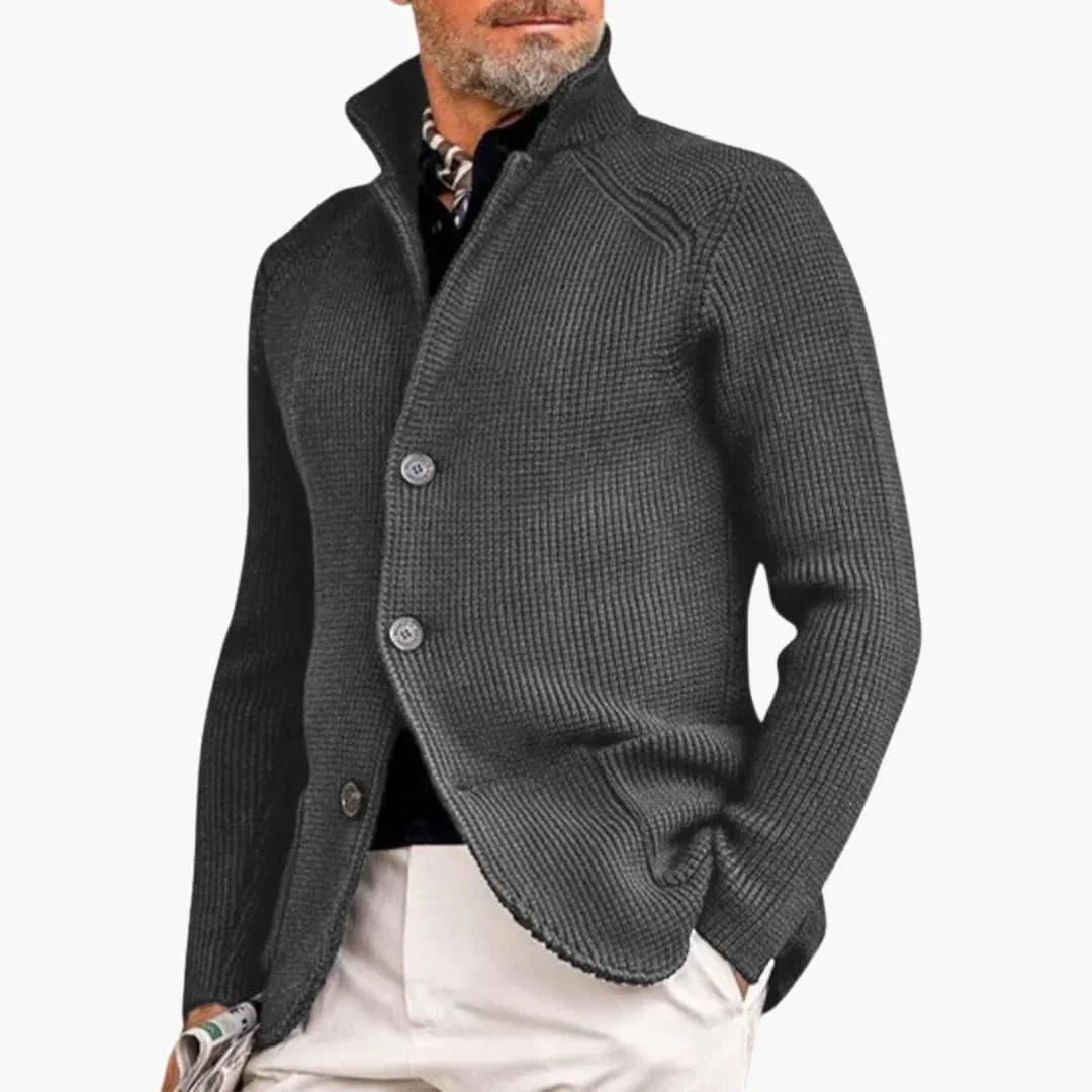 Chaqueta Cárdigan para Hombre, Estilo Elegante y Cómodo