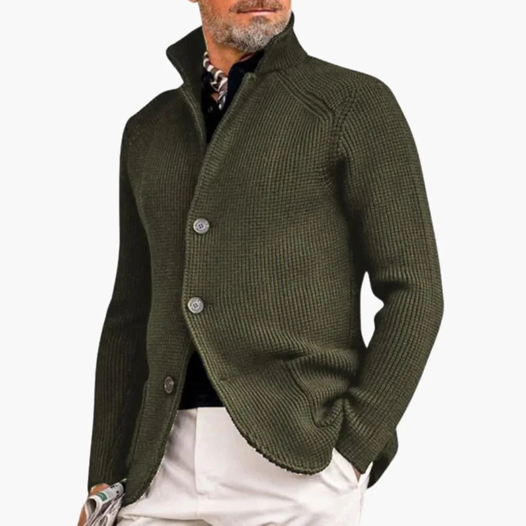 Chaqueta Cárdigan para Hombre, Estilo Elegante y Cómodo