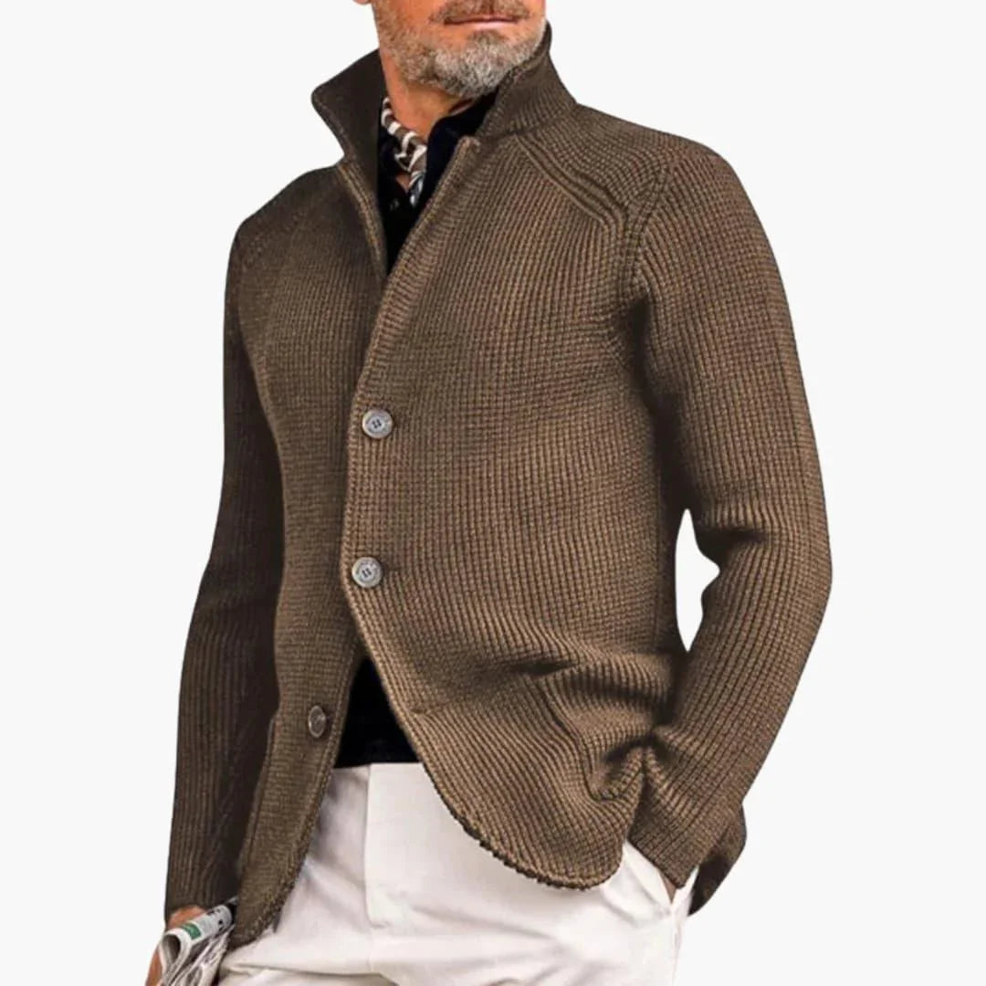 Chaqueta Cárdigan para Hombre, Estilo Elegante y Cómodo