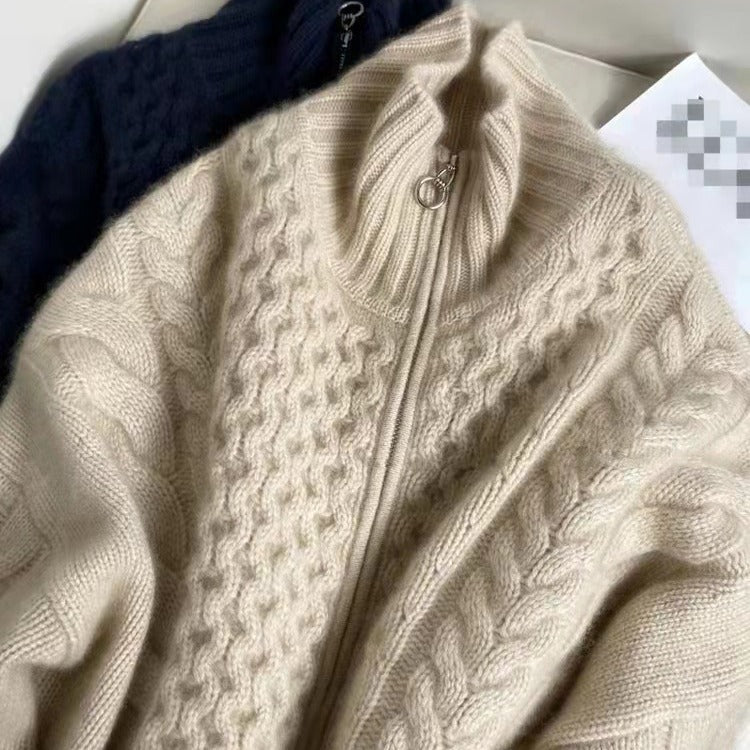 Chaqueta con cremallera