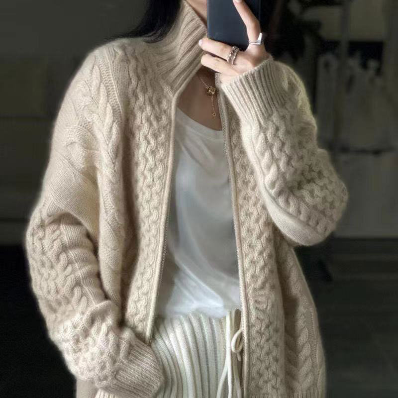 Chaqueta con cremallera