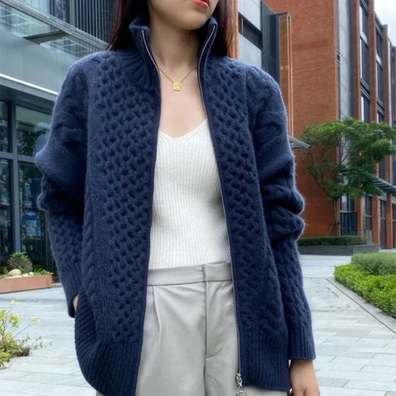 Chaqueta con cremallera