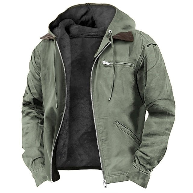 Chaqueta de exterior a la moda – Elegancia y funcionalidad – Para aventureros modernos
