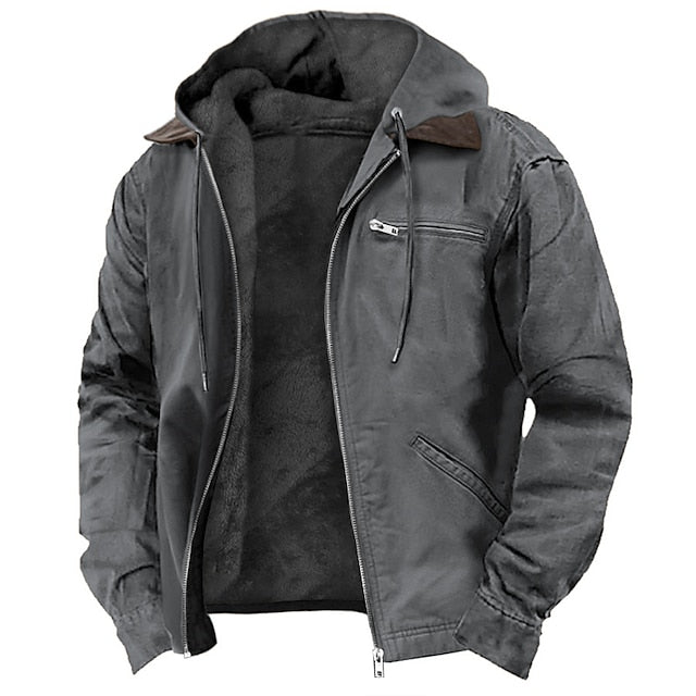 Chaqueta de exterior a la moda – Elegancia y funcionalidad – Para aventureros modernos