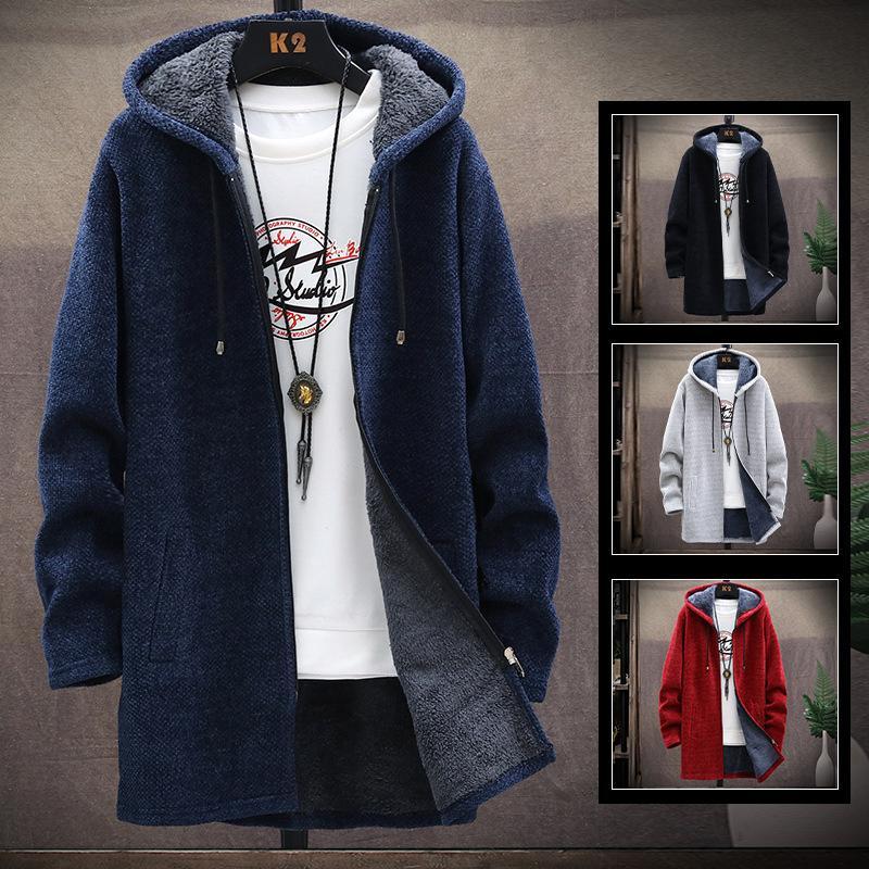 Chaqueta de forro polar cálida para hombre superelástica con hombros estructurados