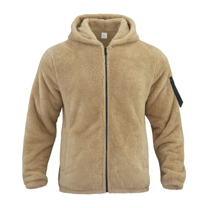 Chaqueta de forro polar reversible para hombre