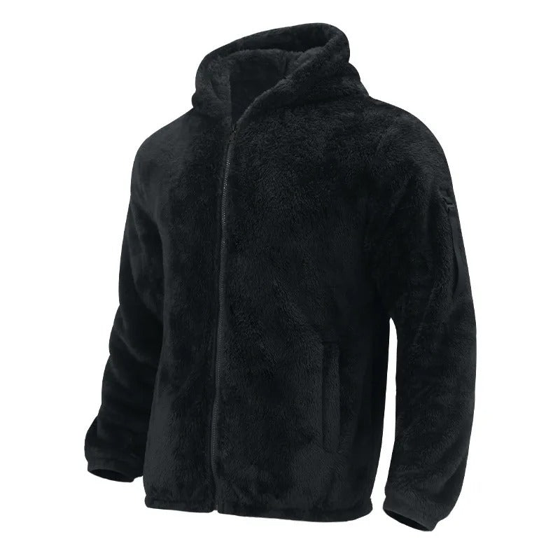 Chaqueta de forro polar reversible para hombre