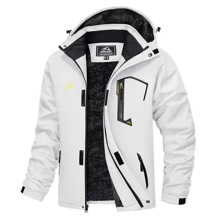 Chaqueta de invierno cálida para hombre - Chaqueta de esquí impermeable