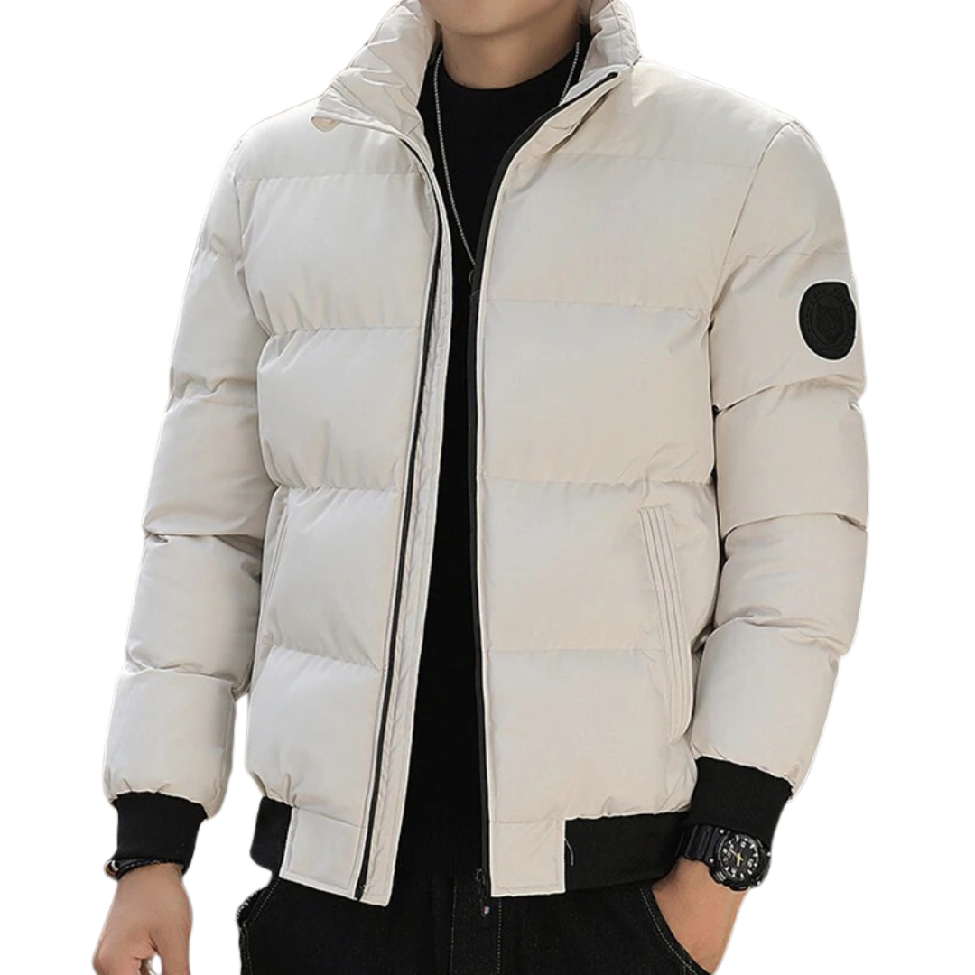 Chaqueta de invierno de algodón acolchada para hombre