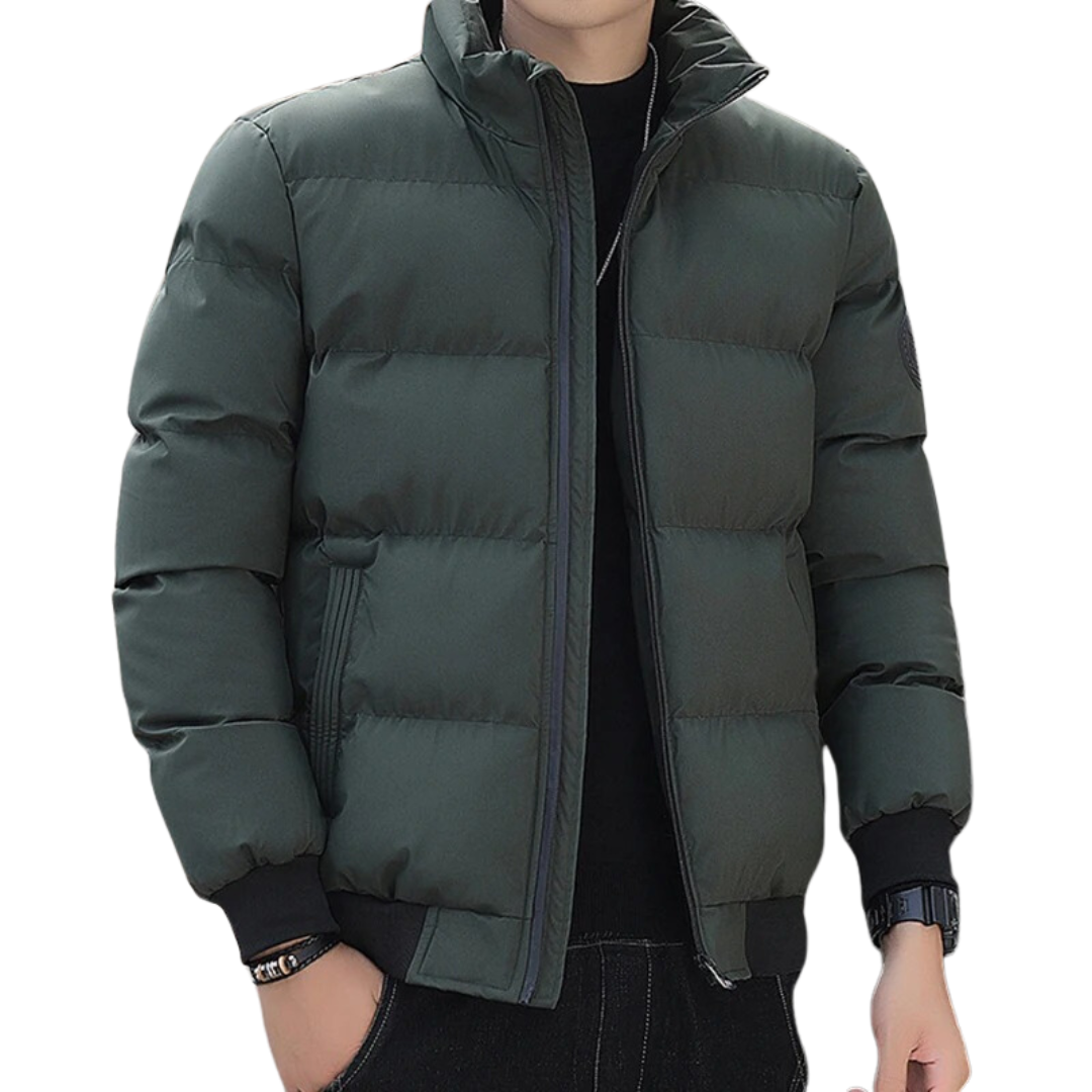 Chaqueta de invierno de algodón acolchada para hombre
