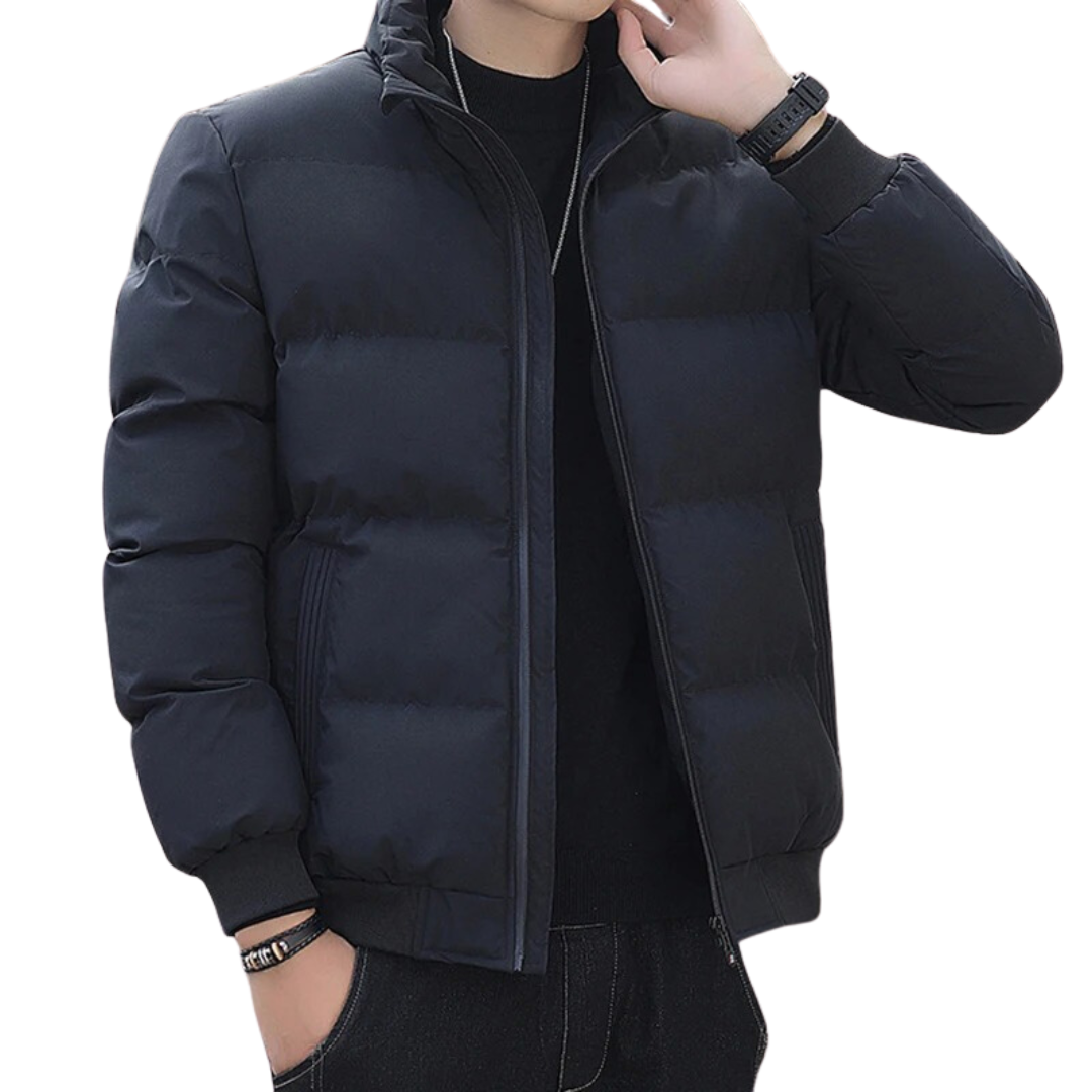 Chaqueta de invierno de algodón acolchada para hombre