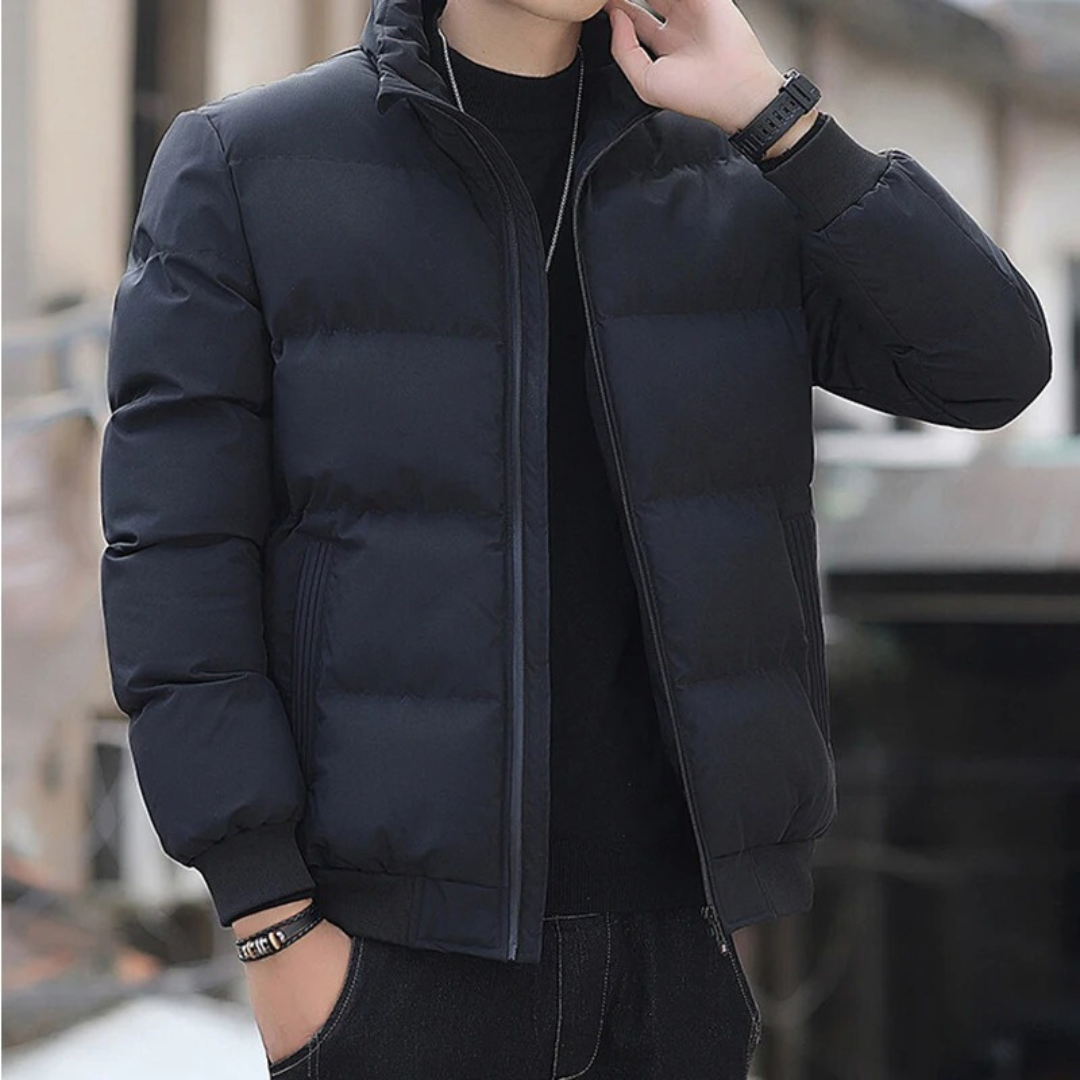 Chaqueta de invierno de algodón acolchada para hombre