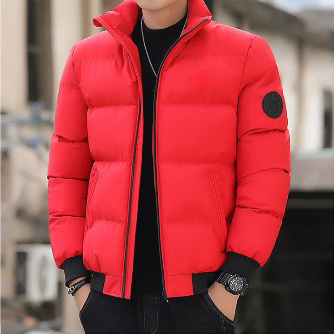 Chaqueta de invierno de algodón acolchada para hombre