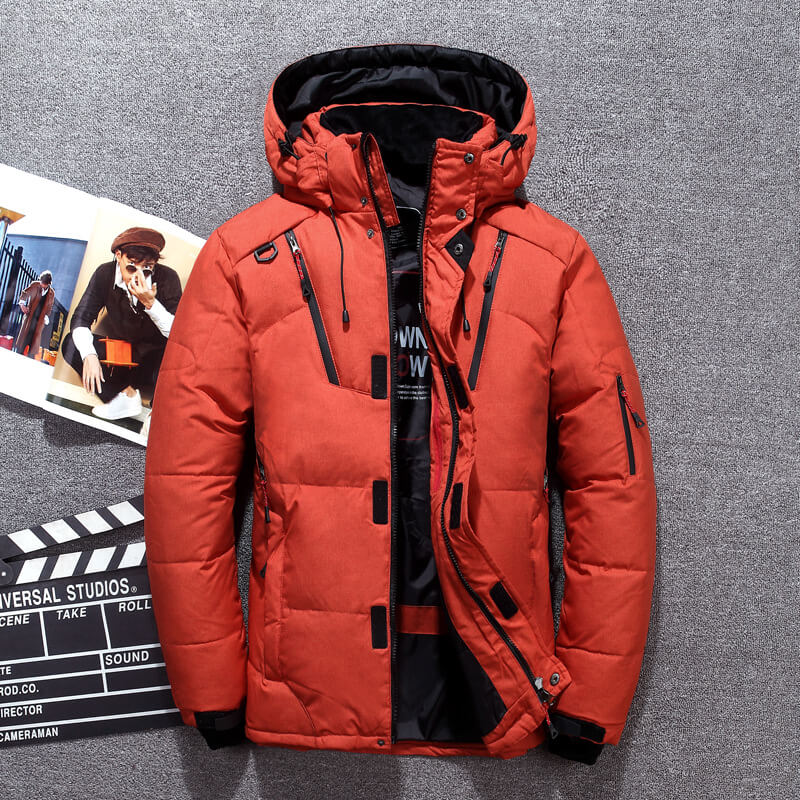 Chaqueta de Invierno Impermeable para Hombre, CÁLIDA y Resistente