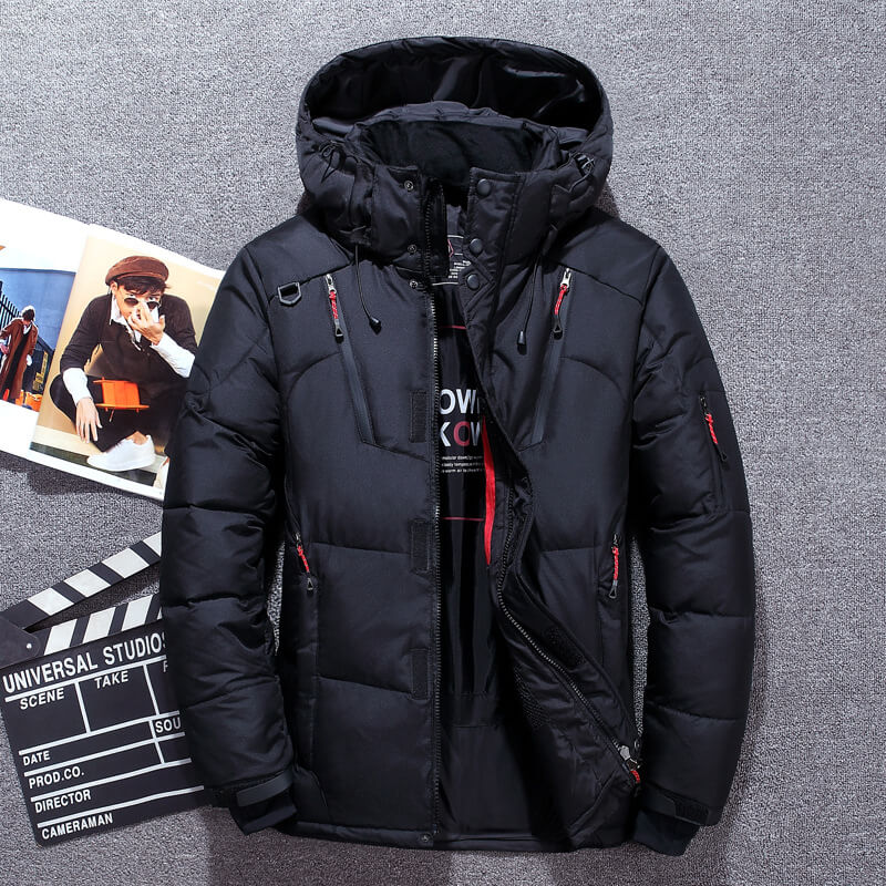 Chaqueta de Invierno Impermeable para Hombre, CÁLIDA y Resistente