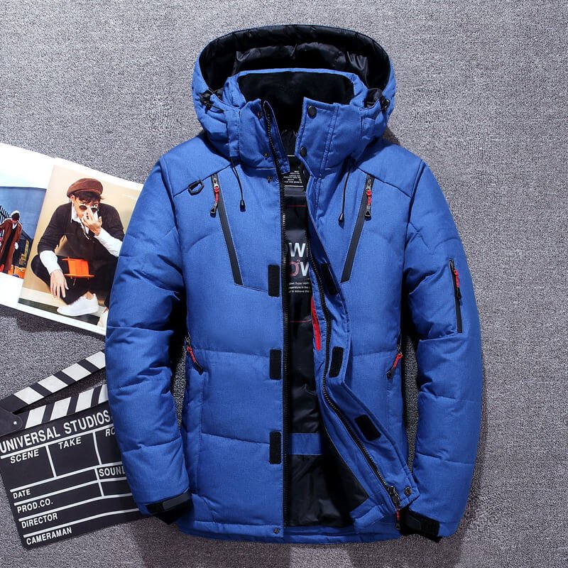 Chaqueta de Invierno Impermeable para Hombre, CÁLIDA y Resistente
