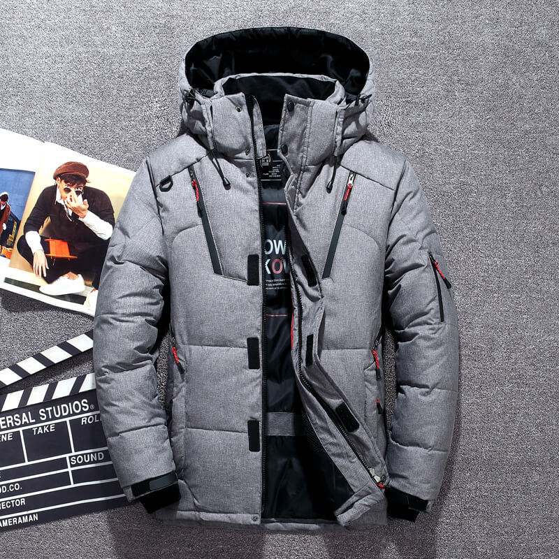 Chaqueta de Invierno Impermeable para Hombre, CÁLIDA y Resistente
