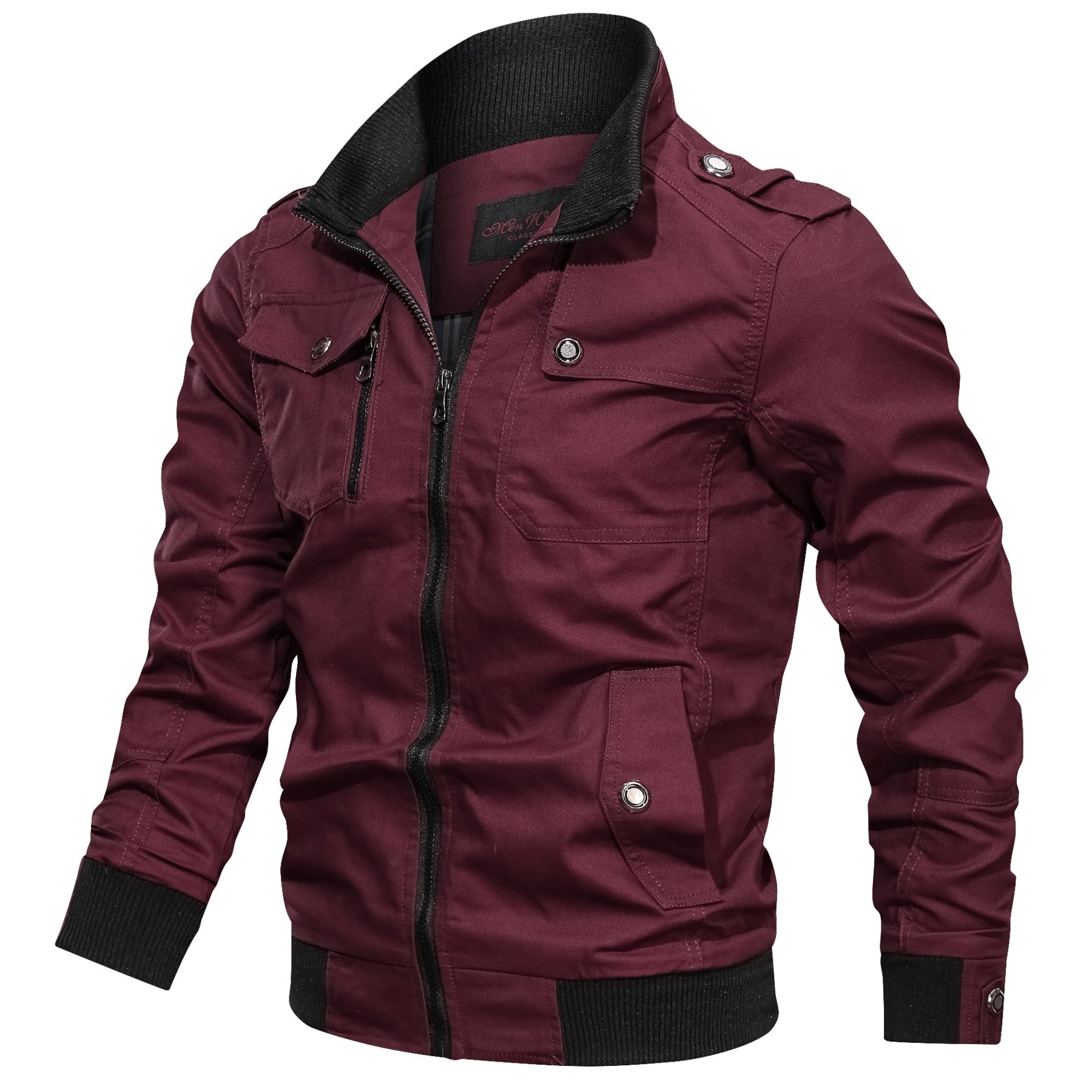 Chaqueta de invierno militar para hombre - Una chaqueta cortavientos