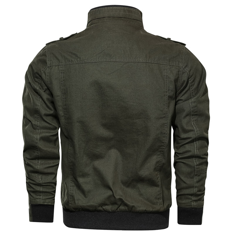 Chaqueta de invierno militar para hombre - Una chaqueta cortavientos