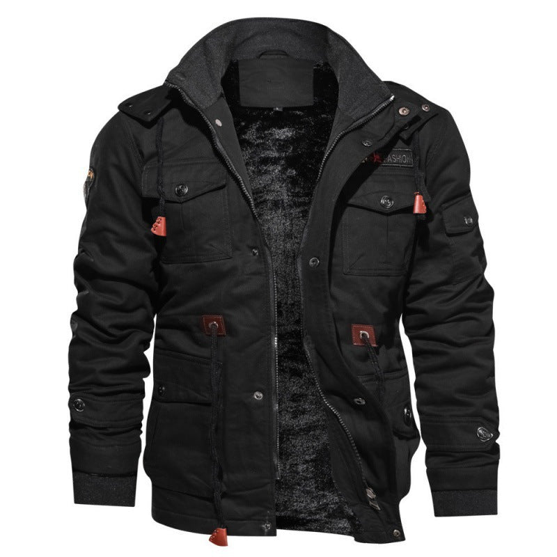 Chaqueta de Invierno para Hombre con Forro Polar - Chaqueta Cálida y Elegante