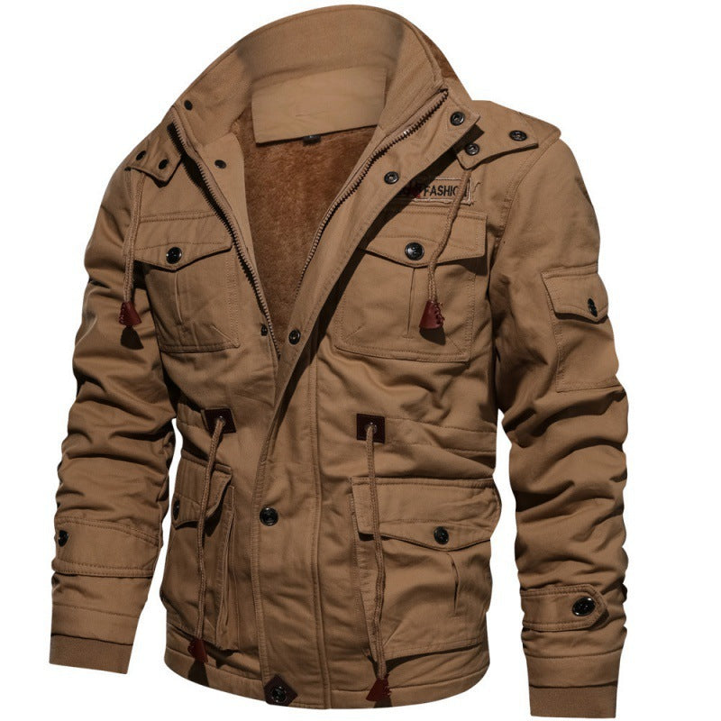 Chaqueta de Invierno para Hombre con Forro Polar - Chaqueta Cálida y Elegante