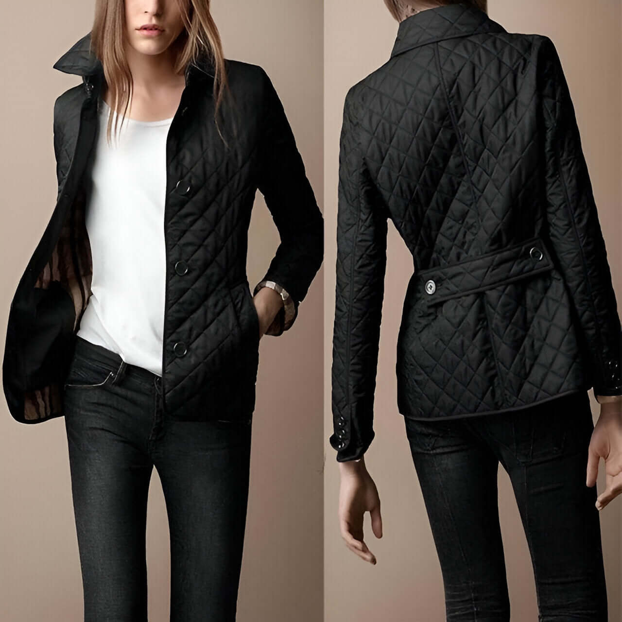 Chaqueta de lujo: elegante y transpirable