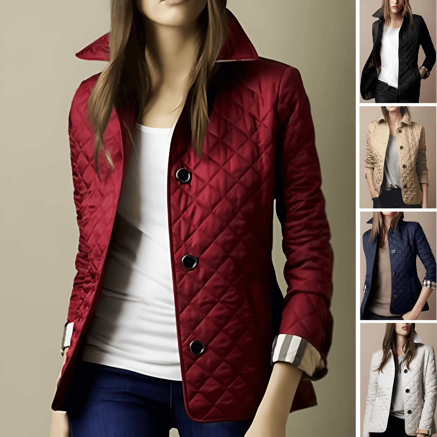 Chaqueta de lujo: elegante y transpirable