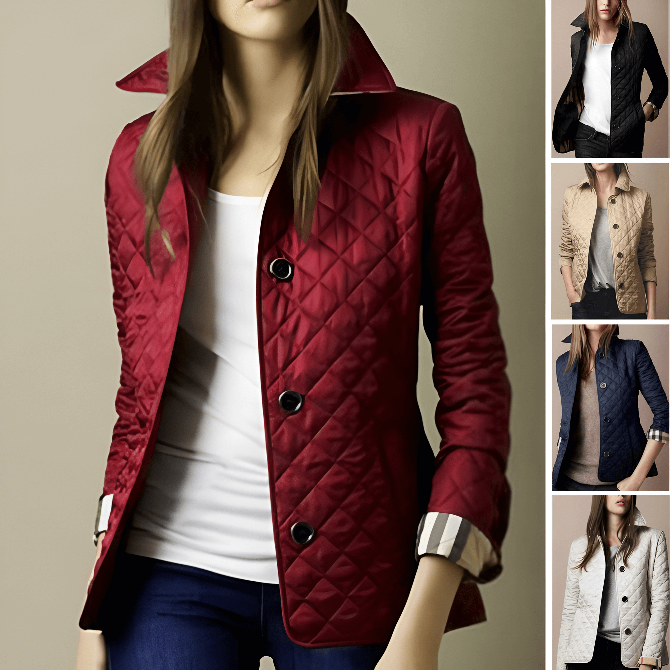 Chaqueta de lujo: elegante y transpirable
