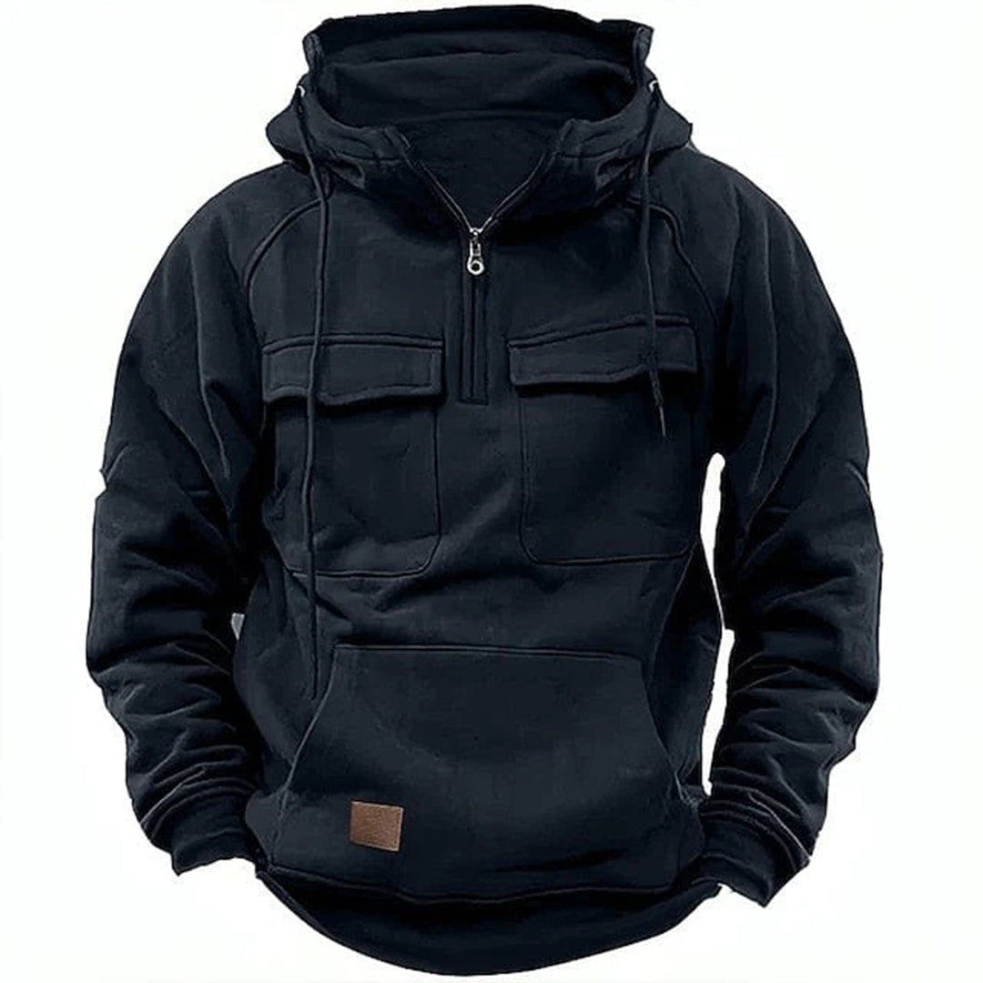 Chaqueta de moto retro para hombre con estilo rudo y comodidad diaria